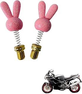 2pcs motorcycle mirror plugs Compatible with Ducati ST3S ABS,personalized decoration, with soft cushioning rubber,tuning decorative accessories(pink)