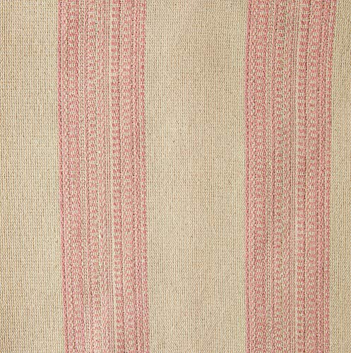 Manta Romantic Faixas Artesanal Teares Rosa, 1,40x2 m