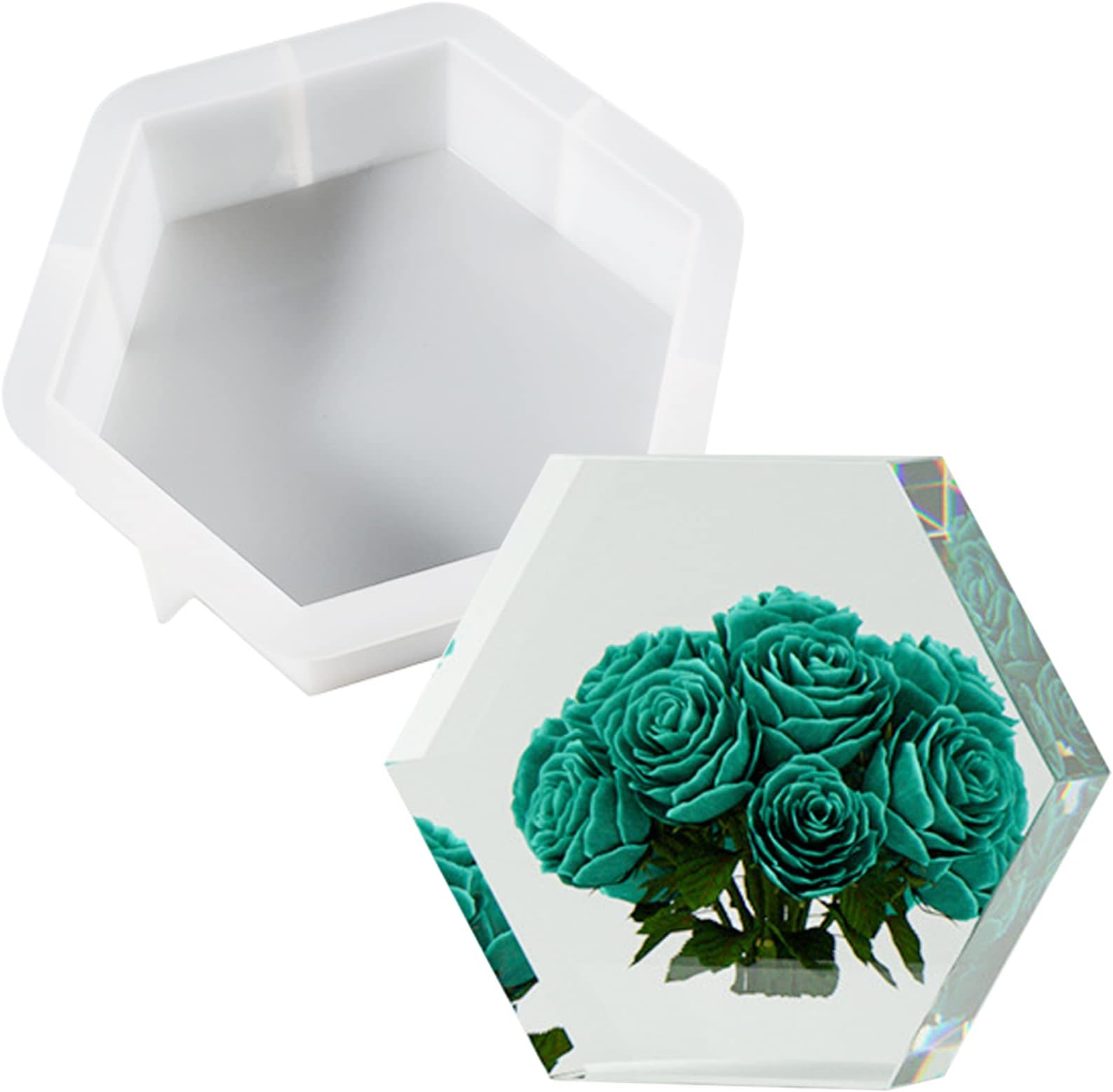 Large Silicone Molds for Resin Resin Mould 3D Epoxy Resin Molds Square