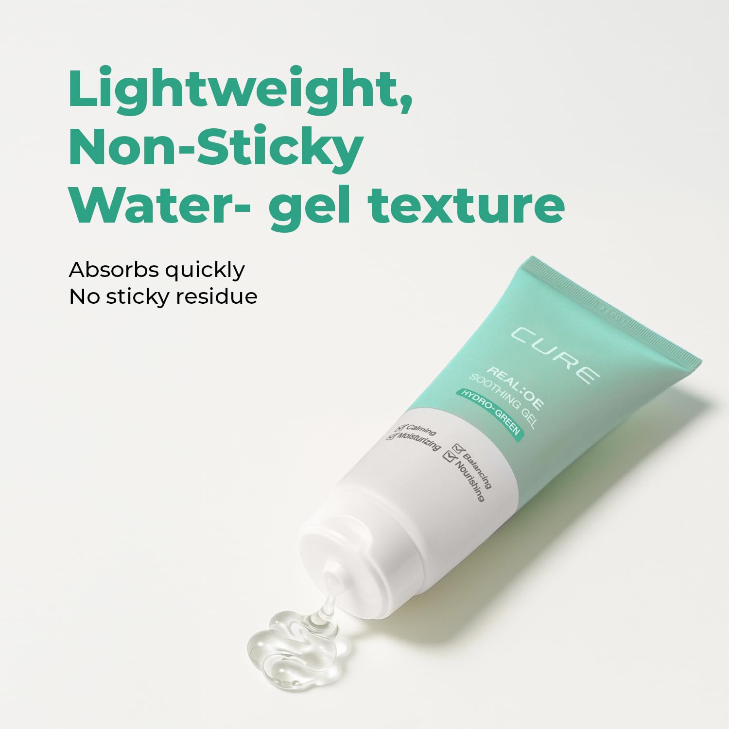 Amazon.com: CURE Aloe Vera Gel with 90.52% Leaf Juice, Soothing & Hydrating  Korean Skin Care for Sun-Exposed or Dry Skin, 5.07 fl oz, Refreshing Gel  Moisturizer for Face & Body : Beauty