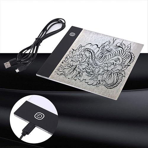 Miniatura 2 de A5 LED de seguimiento de cajas de luz LED Copia Junta caja de luz 3 niveles Dimmable pintura Tablet