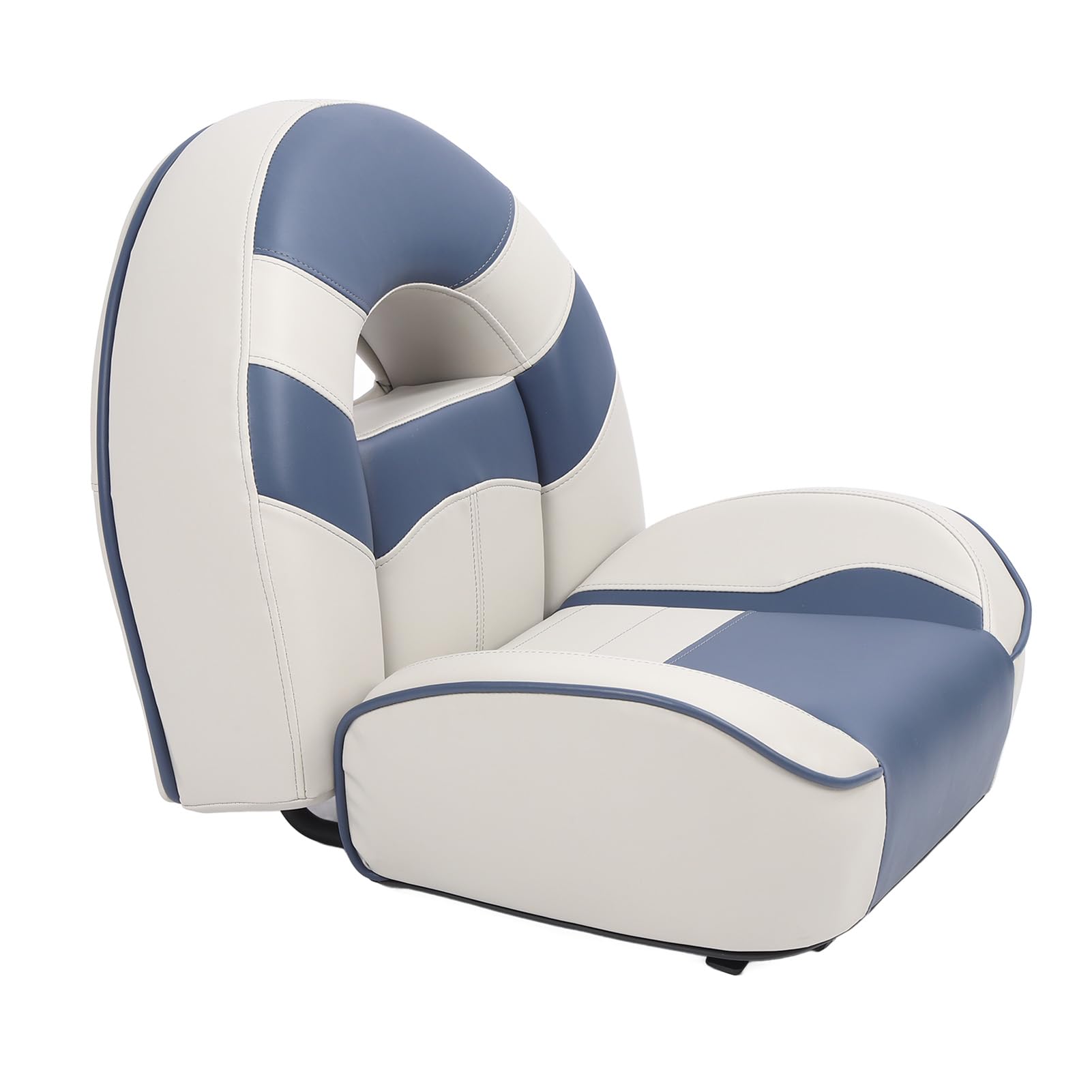 Capitán de yates Asiento de asiento Capitán Capitán Capitanes Asiento Agua Resistente a la resistencia de la carga 400 libras Libro de carga Diseño ergonómico con espuma de