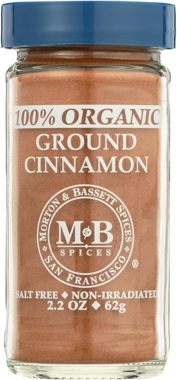 Morton & Basset Spices, Ground Cinnamon, 2.2 Ounce (Pack of 3)