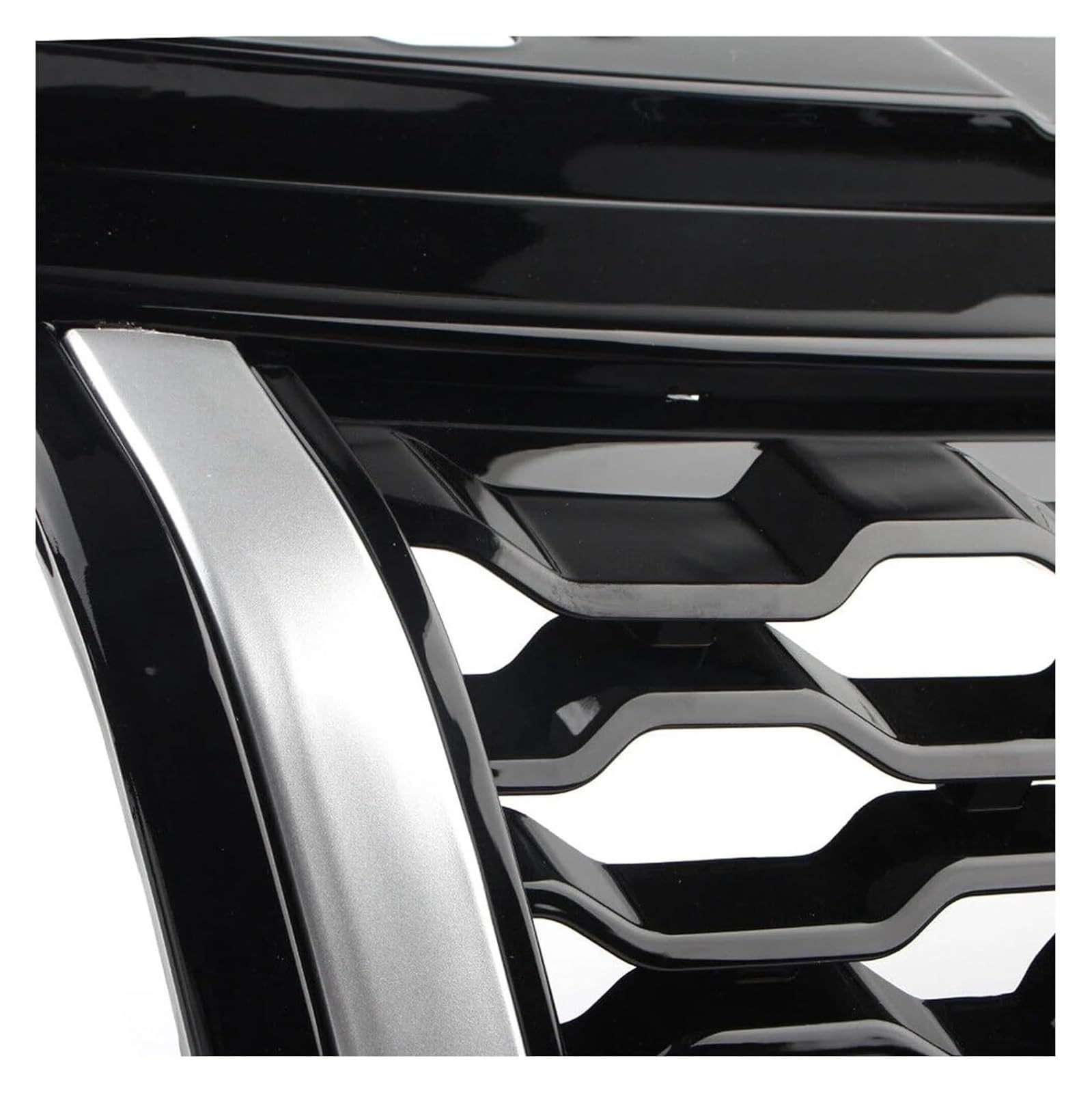 Griglie anteriori e radiatori per auto Griglia paraurti anteriore per Land per Rover,per Range,per Evoque 2010, 2011, 2012, 2013, 2014-2018(Nero)