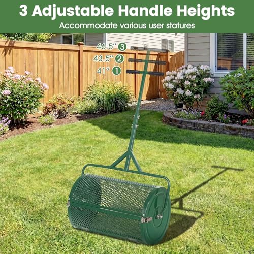 DREAMADE Distribuidor de Compost Ajustable con Mango en T miniatura 4
