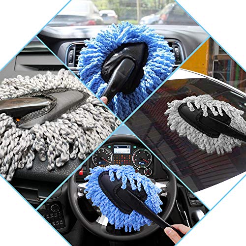 SENHAI 3 Stks Auto Duster Reinigingsborstel, Zachte Dusting Tool Blinds Mini Duster voor Auto Thuis Keuken Toetsenbord… - Image 5