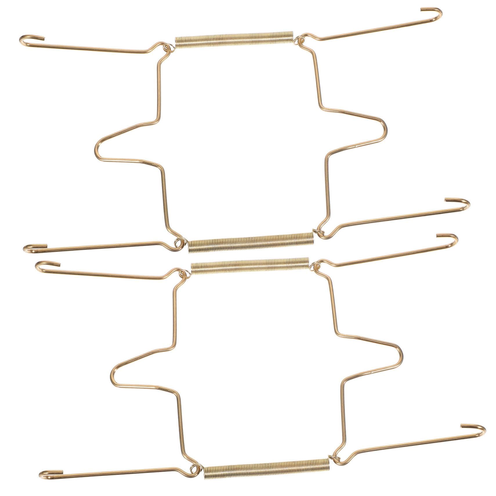 DECHOUS Stainless Steel Plate Display Hangers Wall Plate Hangers Easy Installation No Drilling Needed