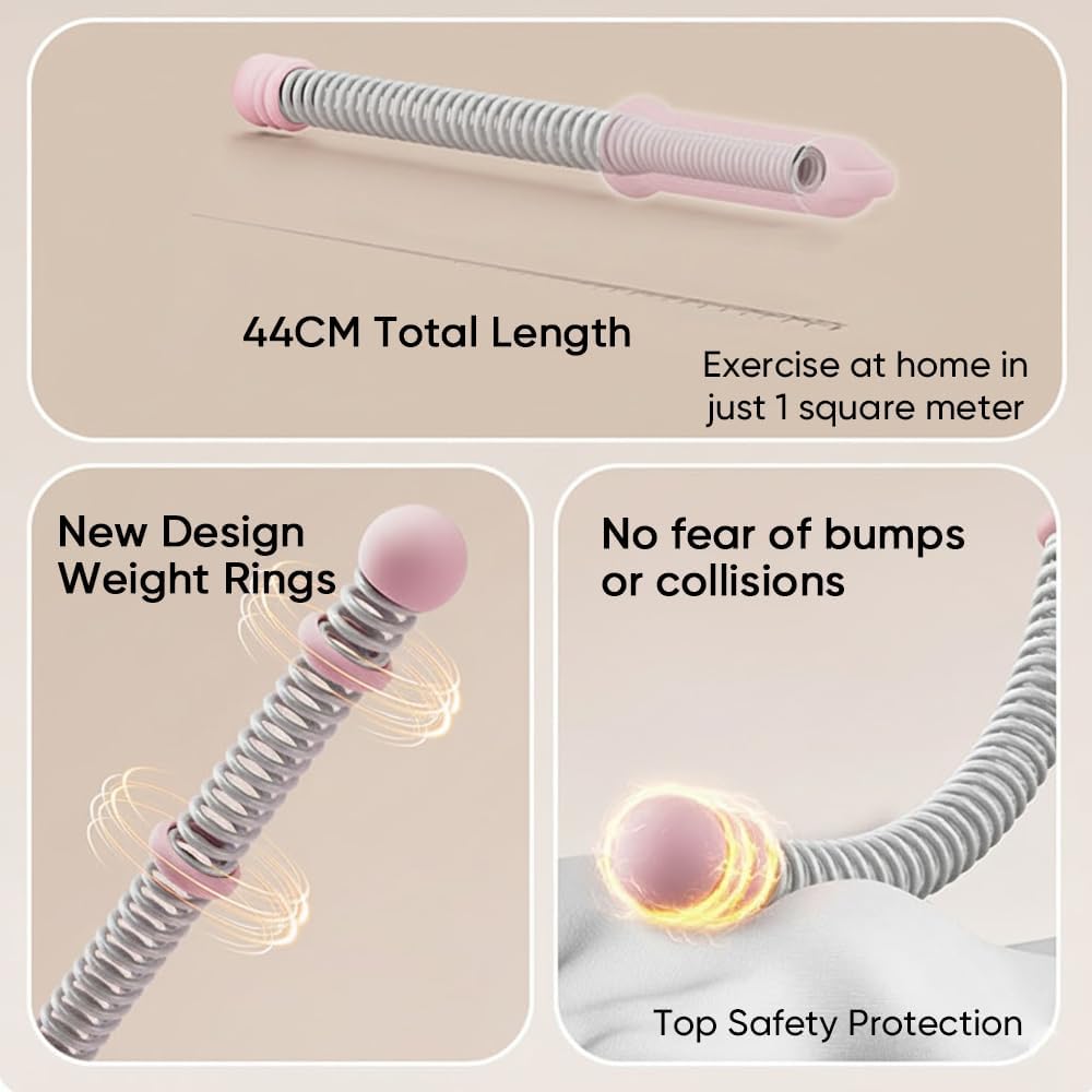 Saker Adjustable Battle Ropes Ropeless|Cordless Weighted Training Ropes for Home Gym|Portable Exercise Equipment for HIIT,Strength,Full Body Workout Men,Women|3 lbs (Black)