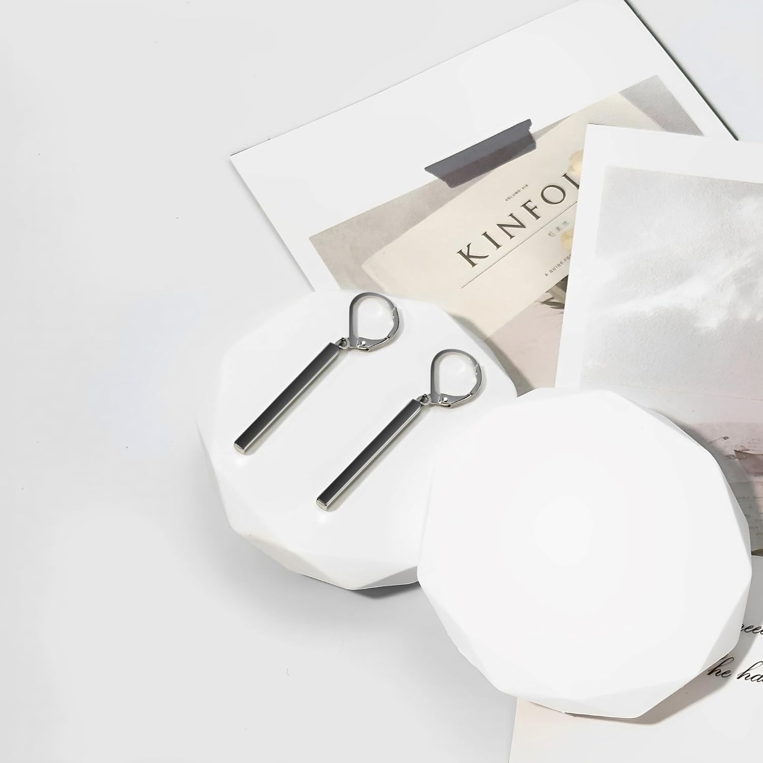 Leverback Earrings Dangle Earrings for Women Dangly Earrings Anniversary Birthday Gifts for Women - Image 4