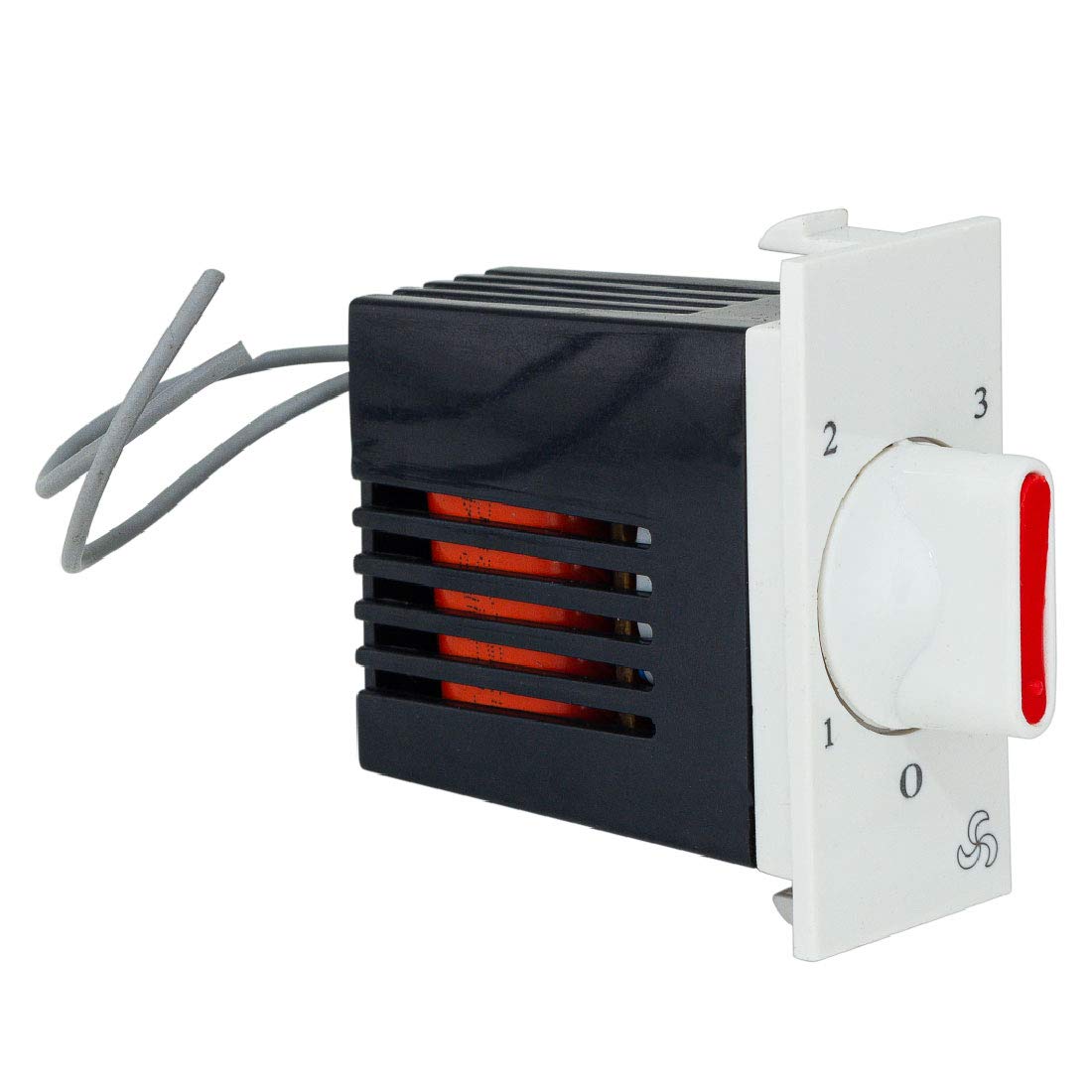 Hi-Plasst (Pack of 1) Switch Redex 1M Switch Type Fan Regulator, 4-Step, Modular Step Type Electronic Regulators for Fan for Home & Offices (L*B = 5 * 2.4cm) Capacitor Based-image-9
