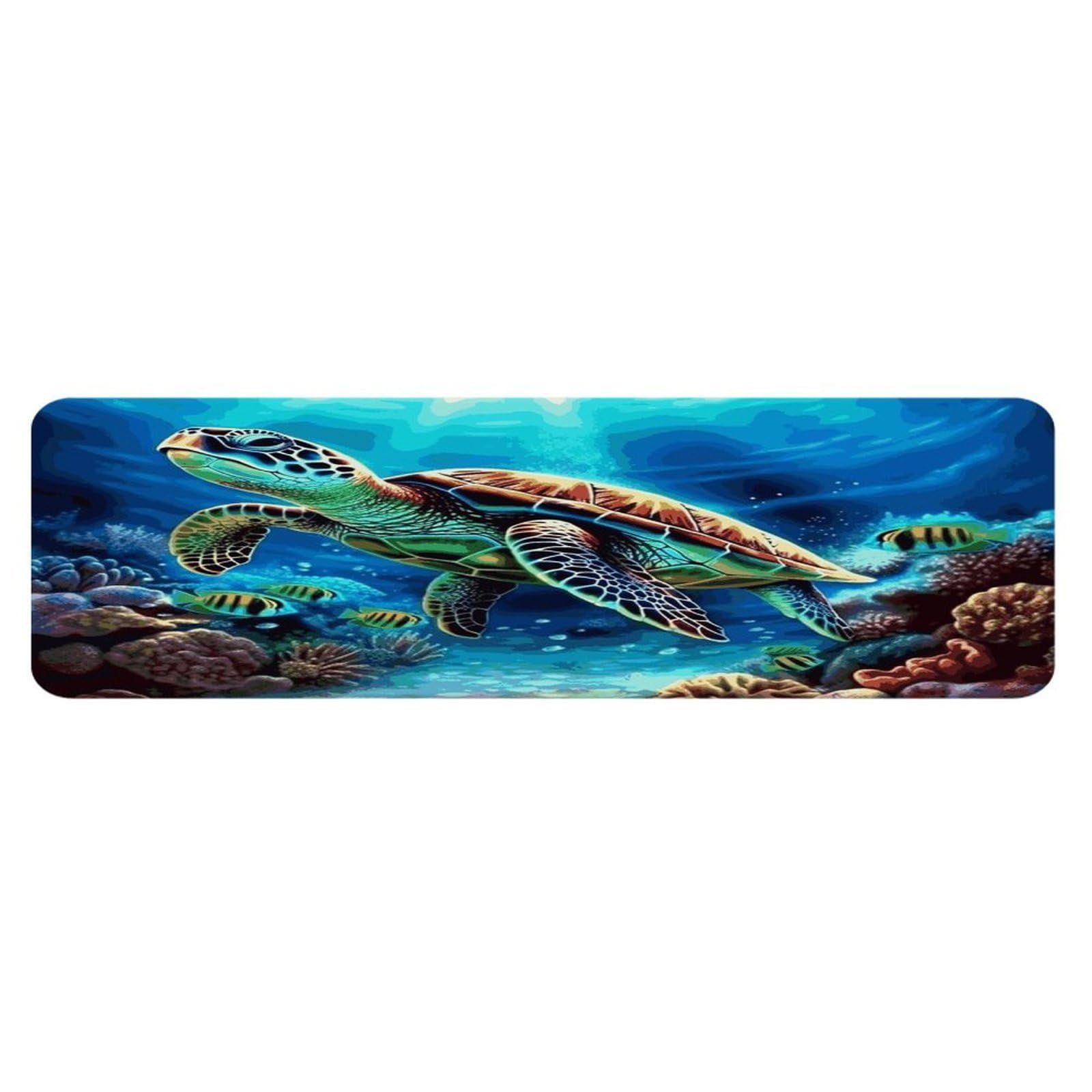 Alfombras de cocina antideslizantes de 45 x 152 cm para evitar resbalones y proteger el suelo