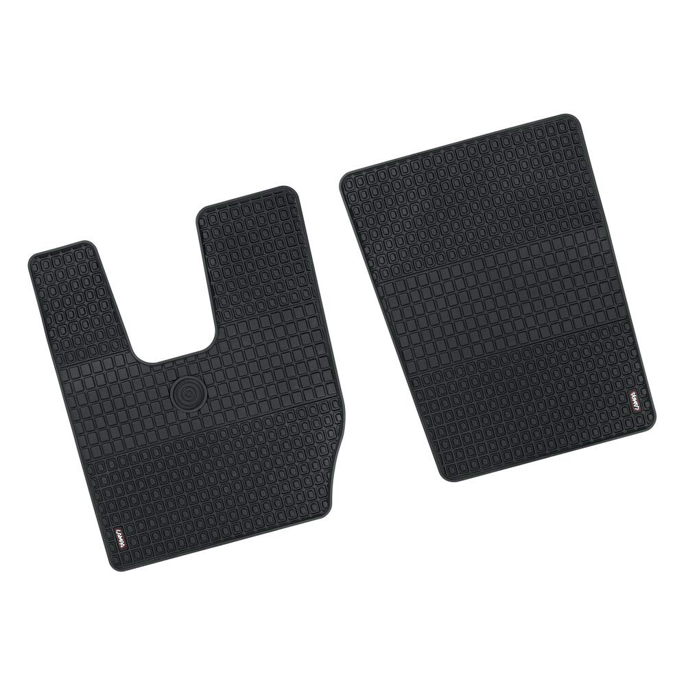 LAMPA 97328 Alfombrilla de Goma negro Compatible con IVECO S-WAY