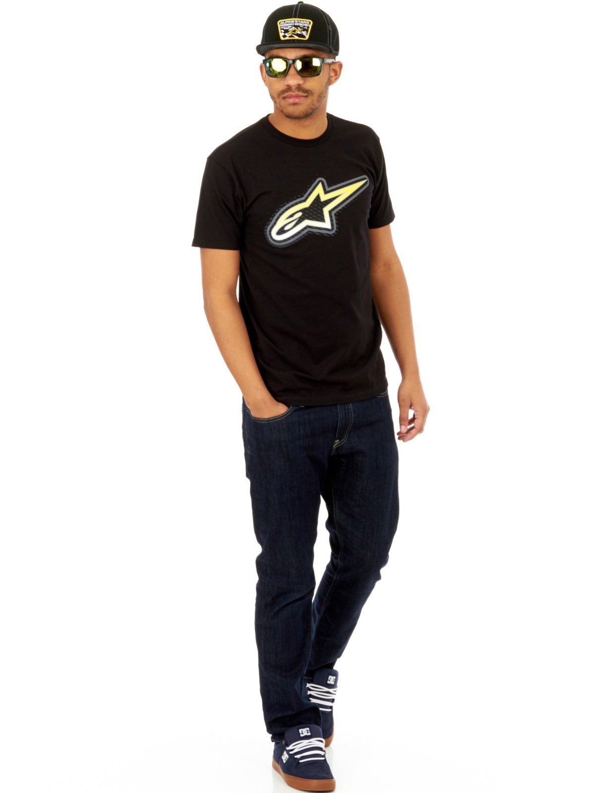 Alpinestars Short Sleeve T-Shirt Comet Tee Maglia Uomo