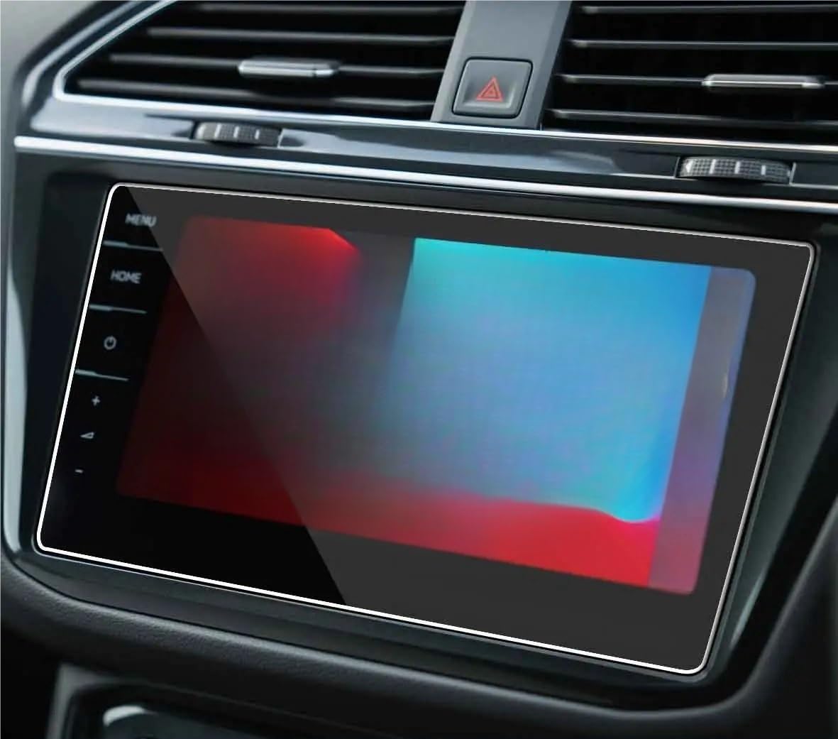 Protecteur d'écran de navigation finition premium en verre trempé pour habitacle de voiture