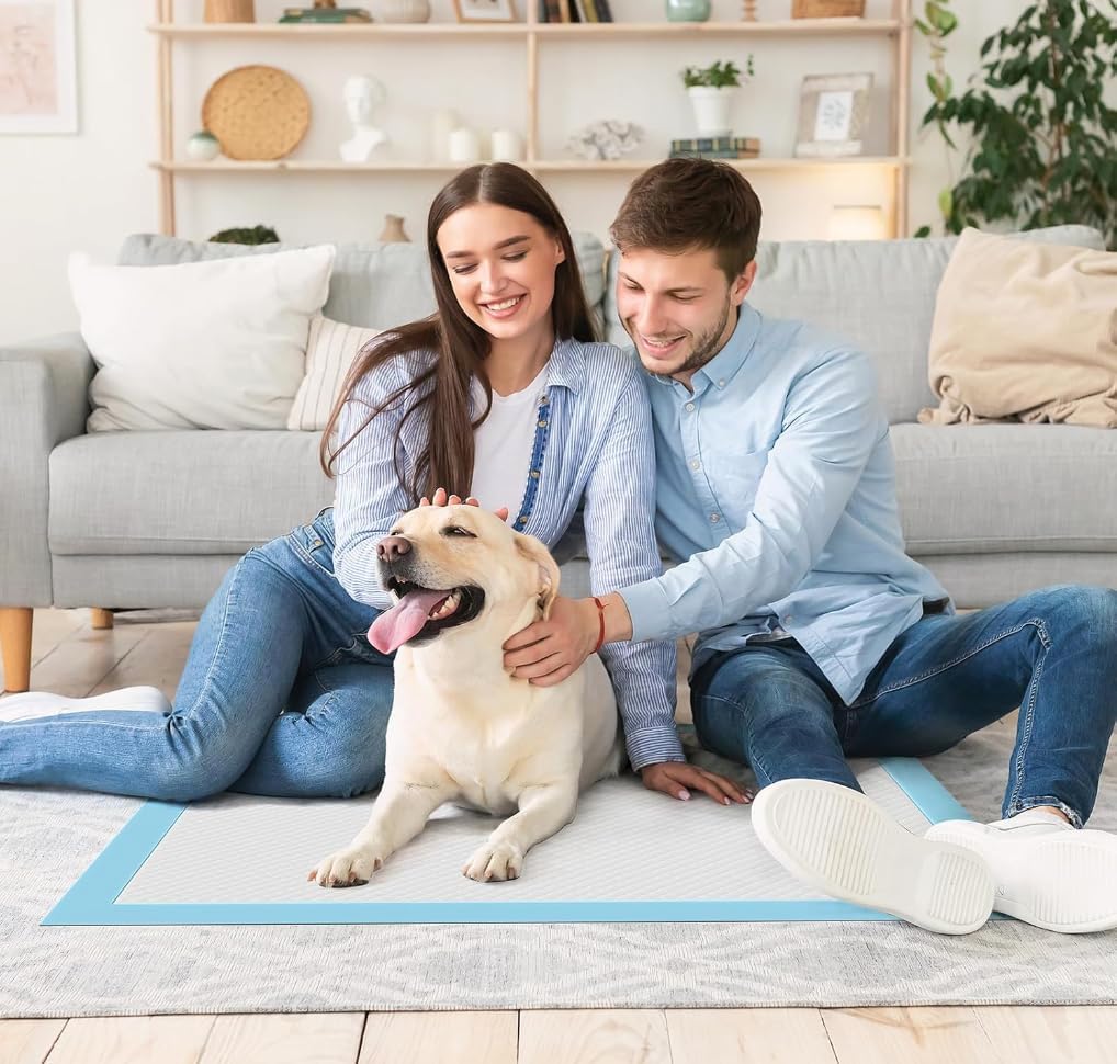 C&B Pet Co Puppy Pads Dogs Training Pads, XL 28"x34" - [40 Count], Ultra Absorbent Leak-Proof Quick-Dry Surface Dog Pee Pads