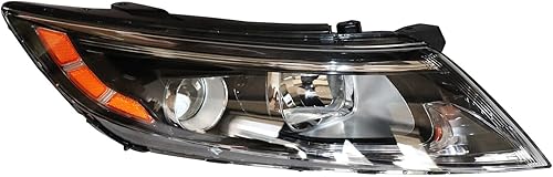Miniatura 2 de MaldHau Faros delanteros compatibles con 2014 2015KIA Optima EX LX SX halógeno proyector conjunto de faros delanteros izquierdo del conductor y lado