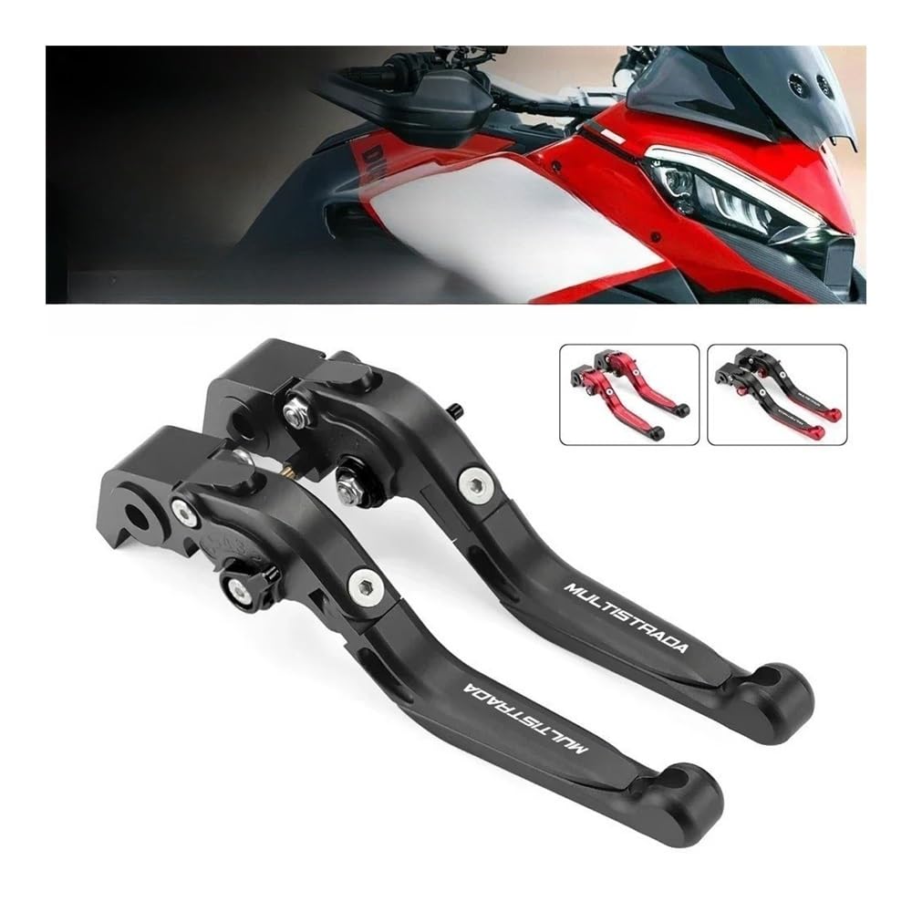 Kupplungshebel Bremshebel Bremshebel Für Multistrada V4/S/Rally V4S 2021-2023 Motorradzubehör Einstellbare Ausziehbare Griffe Bremskupplungshebel