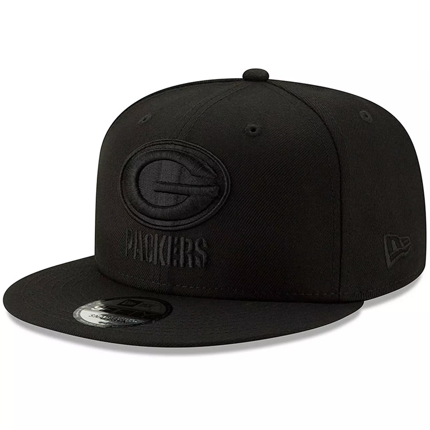 New Era Herren Baseballkappe Black On Black 9fifty