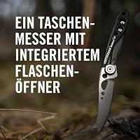 Leatherman Skeletool KB Fekete Zsebkés Rozsdamentes Acél Pengével és Sörnyitóval - Könnyű, Kompakt Alumínium Kialakítás, 36,8g 3