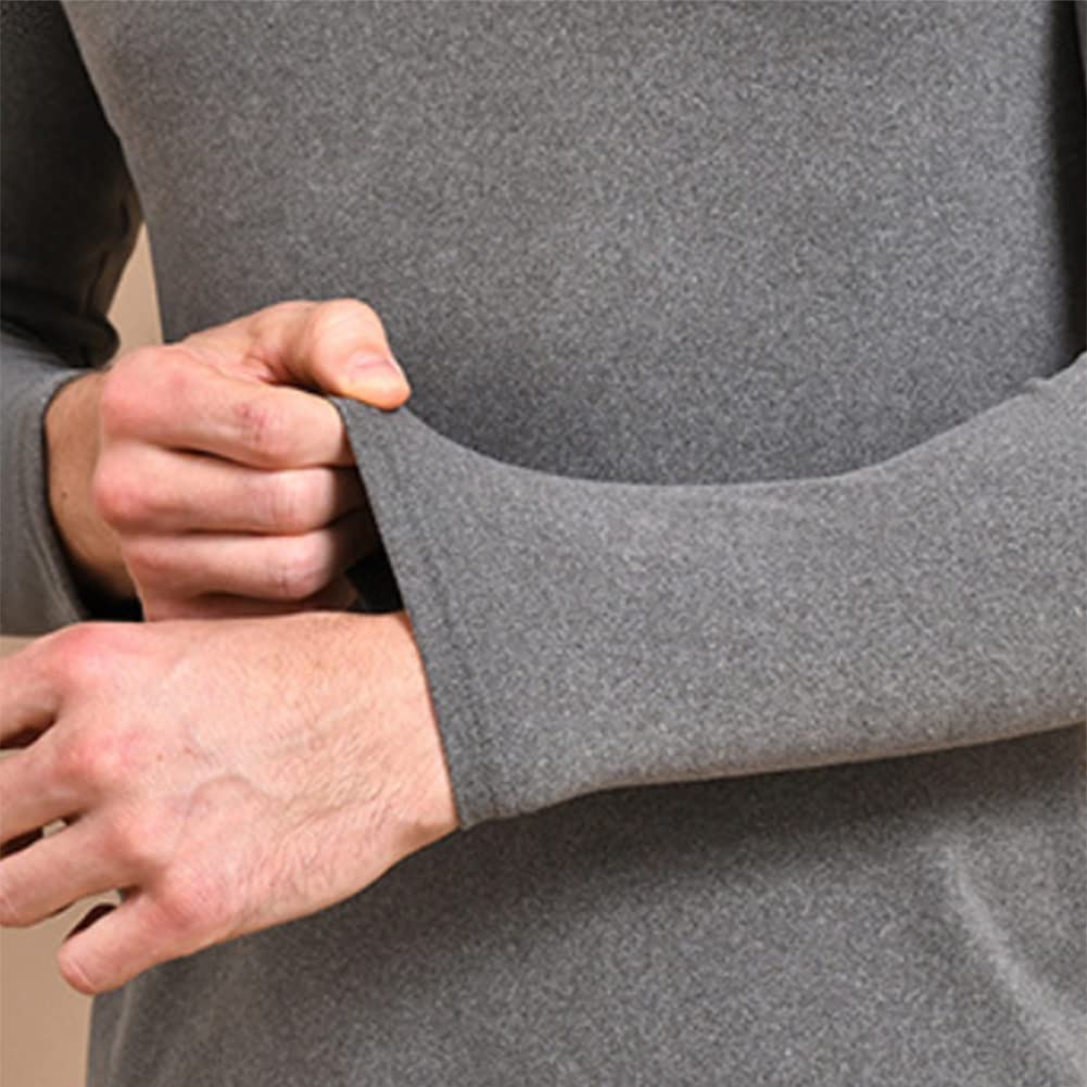 Biancheria Intima Termica Uomo Pile Traspirante Calzamaglia Abigliamento Elastica