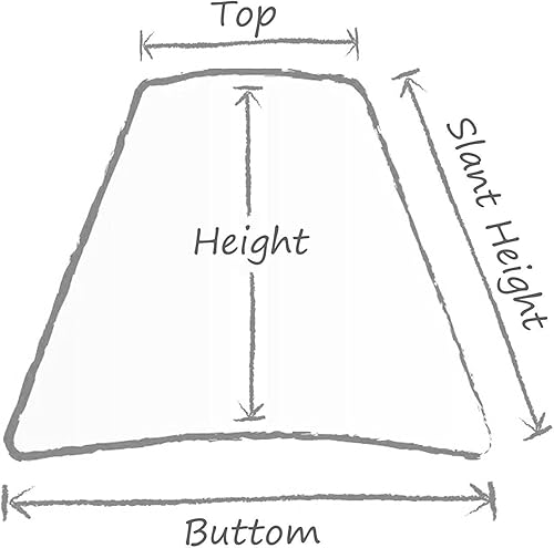 Miniatura 3 de Upgradelights White Linen - Lámparas de araña con clip estilo europeo de 6 pulgadas, 3.5 x 6 x 4.5 pulgadas (juego de 5)