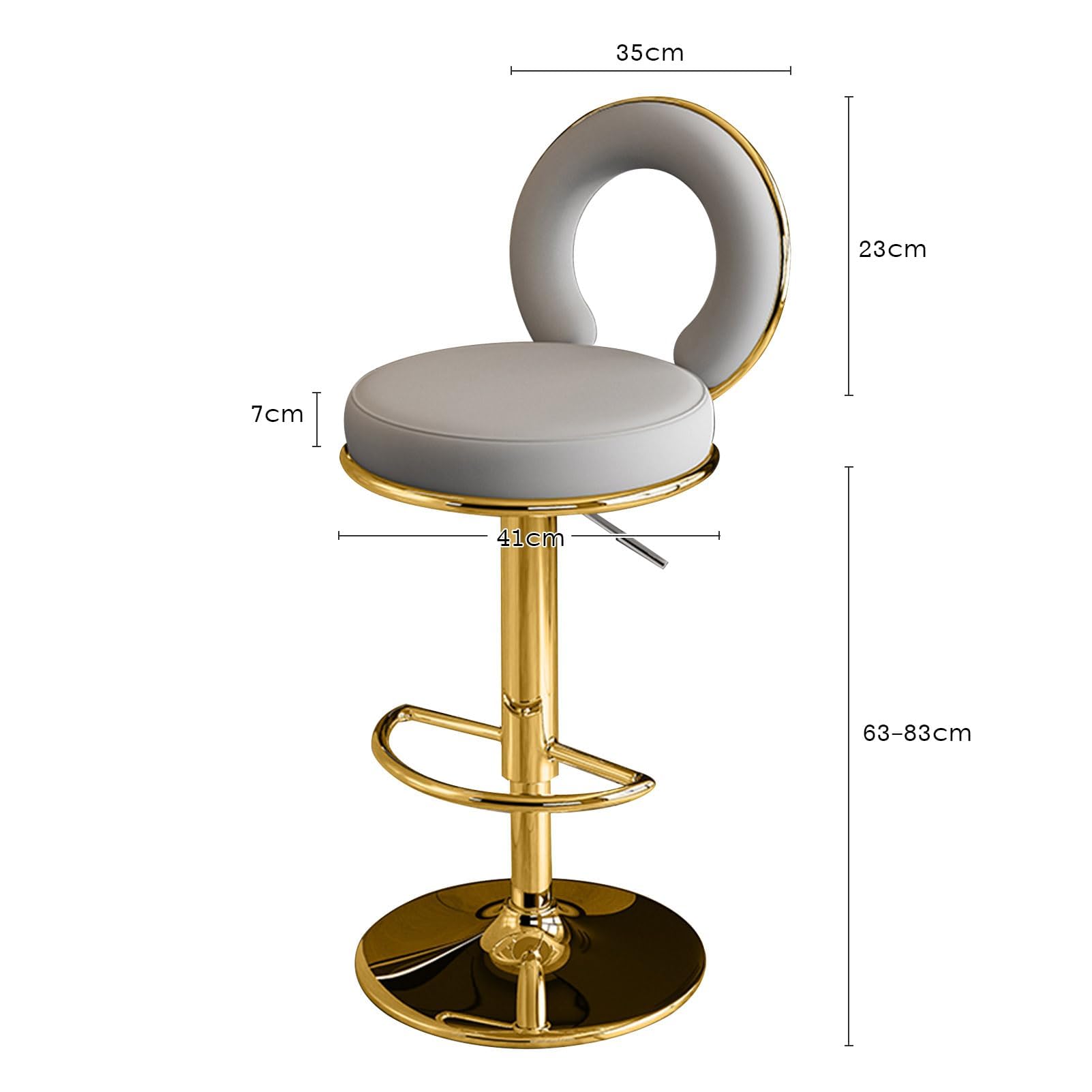 COMPLEX UNIVERSAL FURNITURE バースツール(3セット) Amazon｜カウンター高さ調節可能なバースツール 3脚セット - モダンな