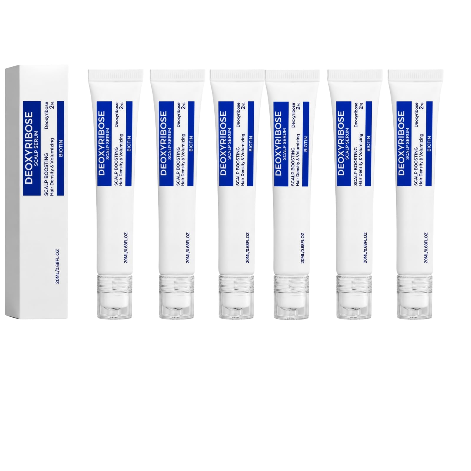 Roll-On Scalp Serum, olio per capelli,Nourishing scalp serum on scalp