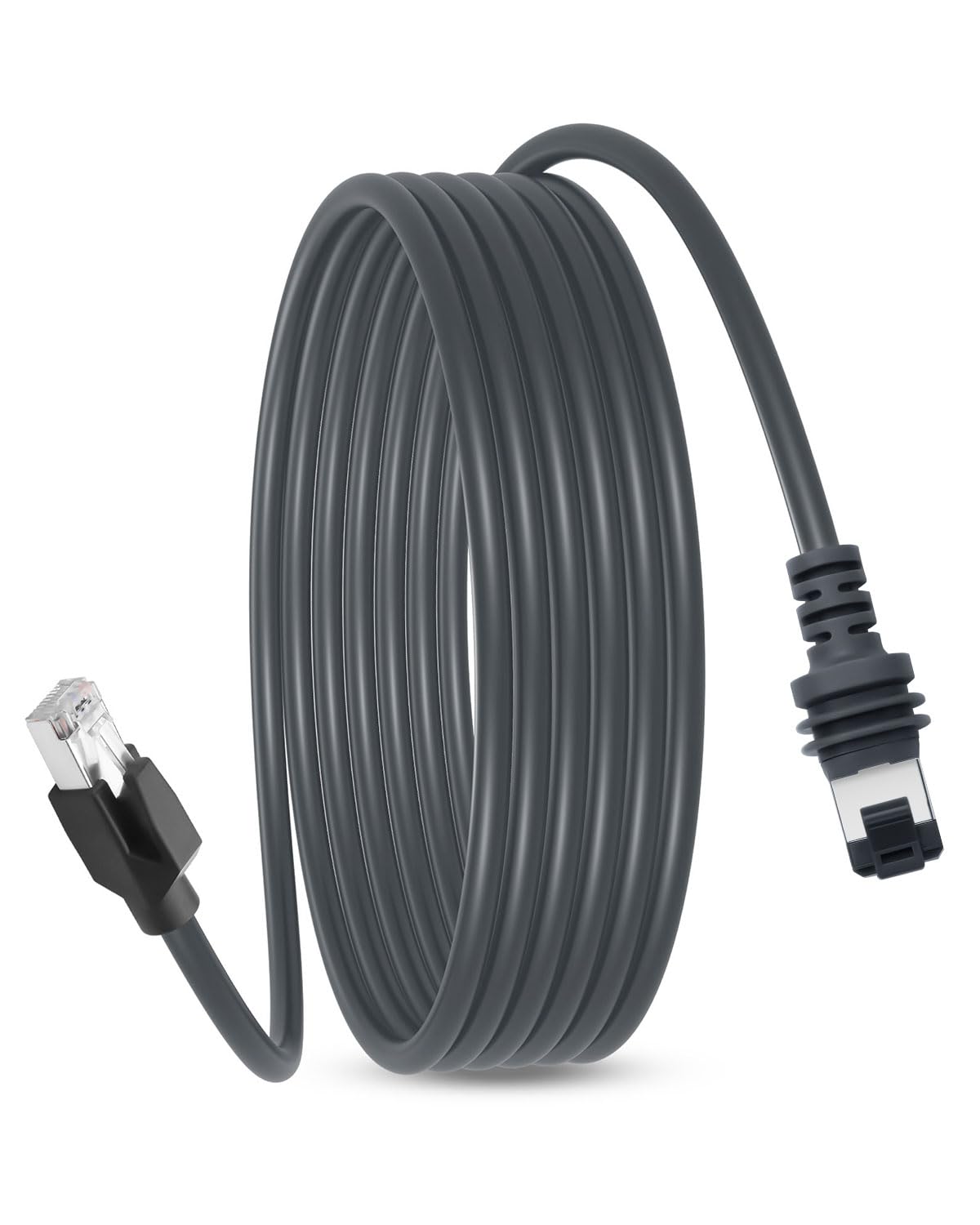 CERRXIAN Ethernet Cable for Starlink Mini Kit, Starlink Cable to RJ45 Replacement Cable for StarLink Mini Dish Portable & 1200Mbps High Speed (2M/6.6FT)