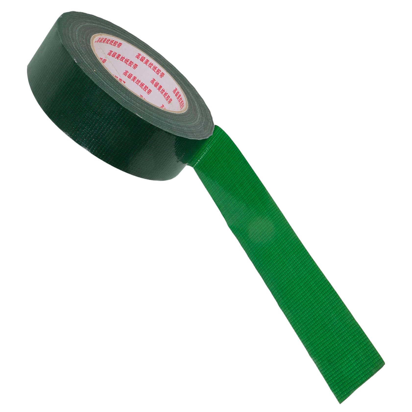 MAGICLULU 5 Rouleaux du Ruban adhésif Amovible onglets Collants Multifonctionnel Couture caoutchouté Bande résistante Ruban de Tissu décoratif Ruban de Moquette Bande adhésive Vert