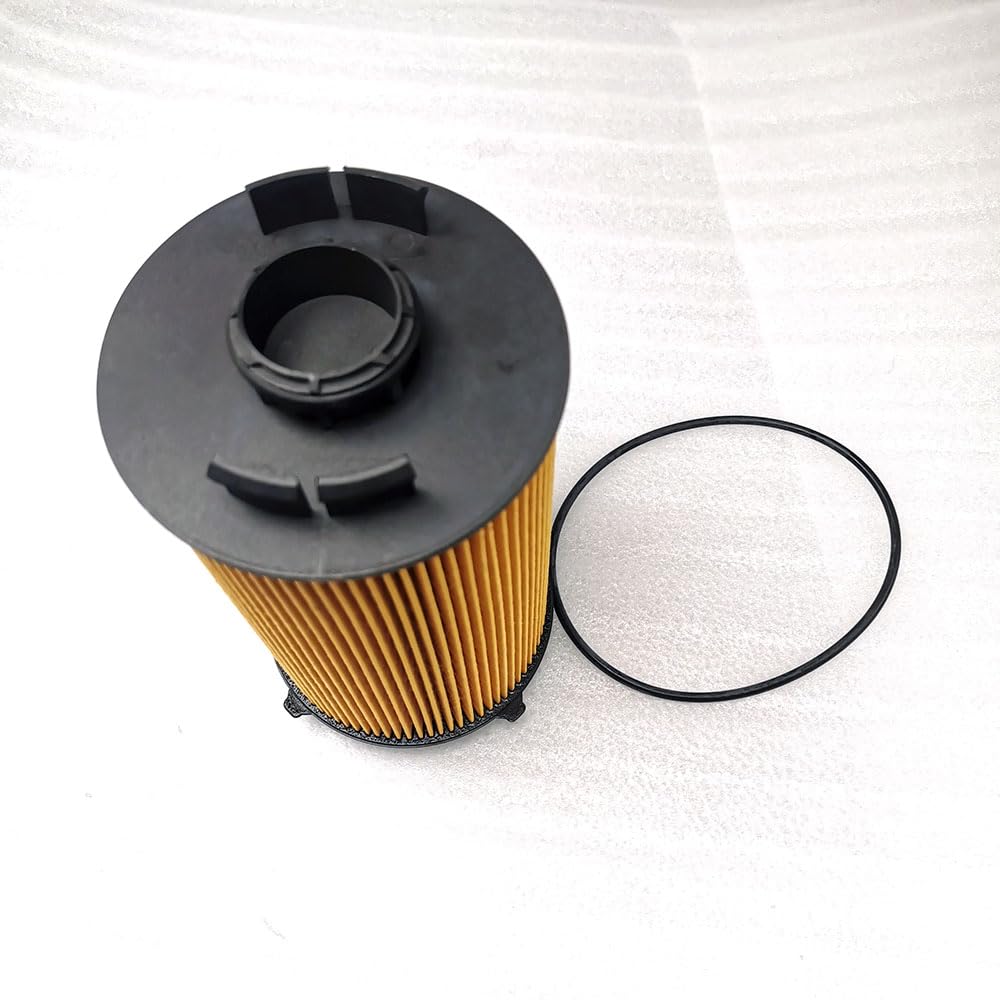 Filtro de Aceite para Coche Filtro de aceite motor Filtro de aceite compatible con LF17557. Elemento filtrante sin metal. Sustituye al filtro de lubricante.
