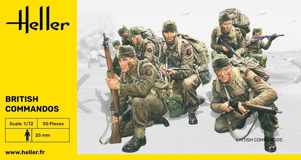 Heller 1:72 - Commandos Britanniques (British Commandos)