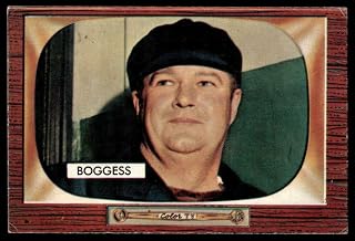 Baseball 1955 Bowman #297 Dusty Boggess UMP