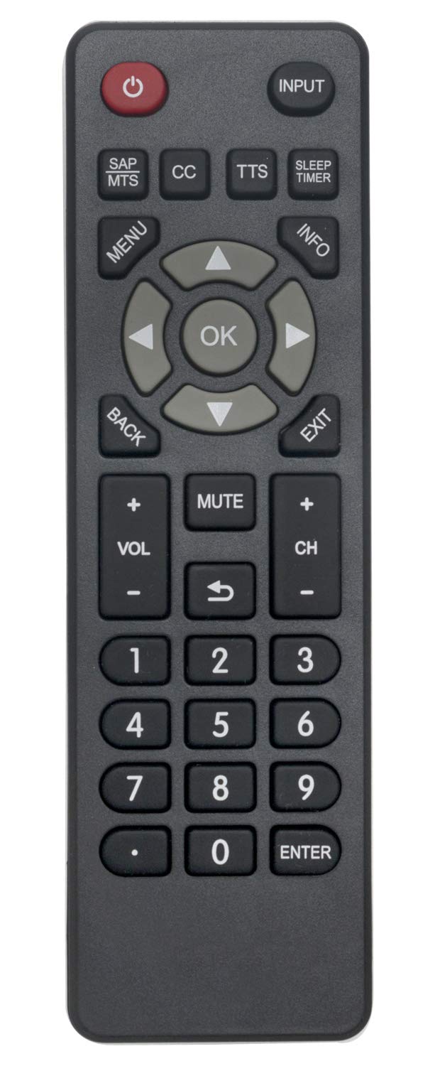 Remote Controller Compatible with ONN TV ONC18TV001 43" Class FHD 1080P LED TV