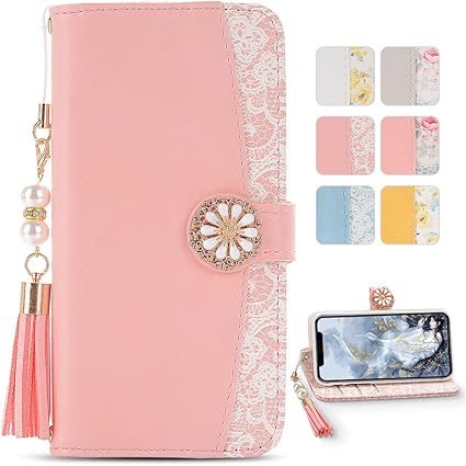 Amazon Iphone 8 Plus ケース 手帳型 花 アイフォン 7 プラス ケース Iphone 7 Plus ケース 6plus ケース Iphone 6s プラス 手帳型 ケース 全面保護 スタンド機能付きおしゃれ 財布型 高級puレザー 携帯カバーアイフォン 8 Plus ケース おしゃれ