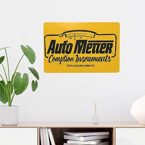 Miniatura 5 de Auto meter race car rotary saw garden Wall Decor Funny Posters Tin Signs Home Sign Wall Decor Retro Kitchen Decorations Wall Art Small Coffee Signs