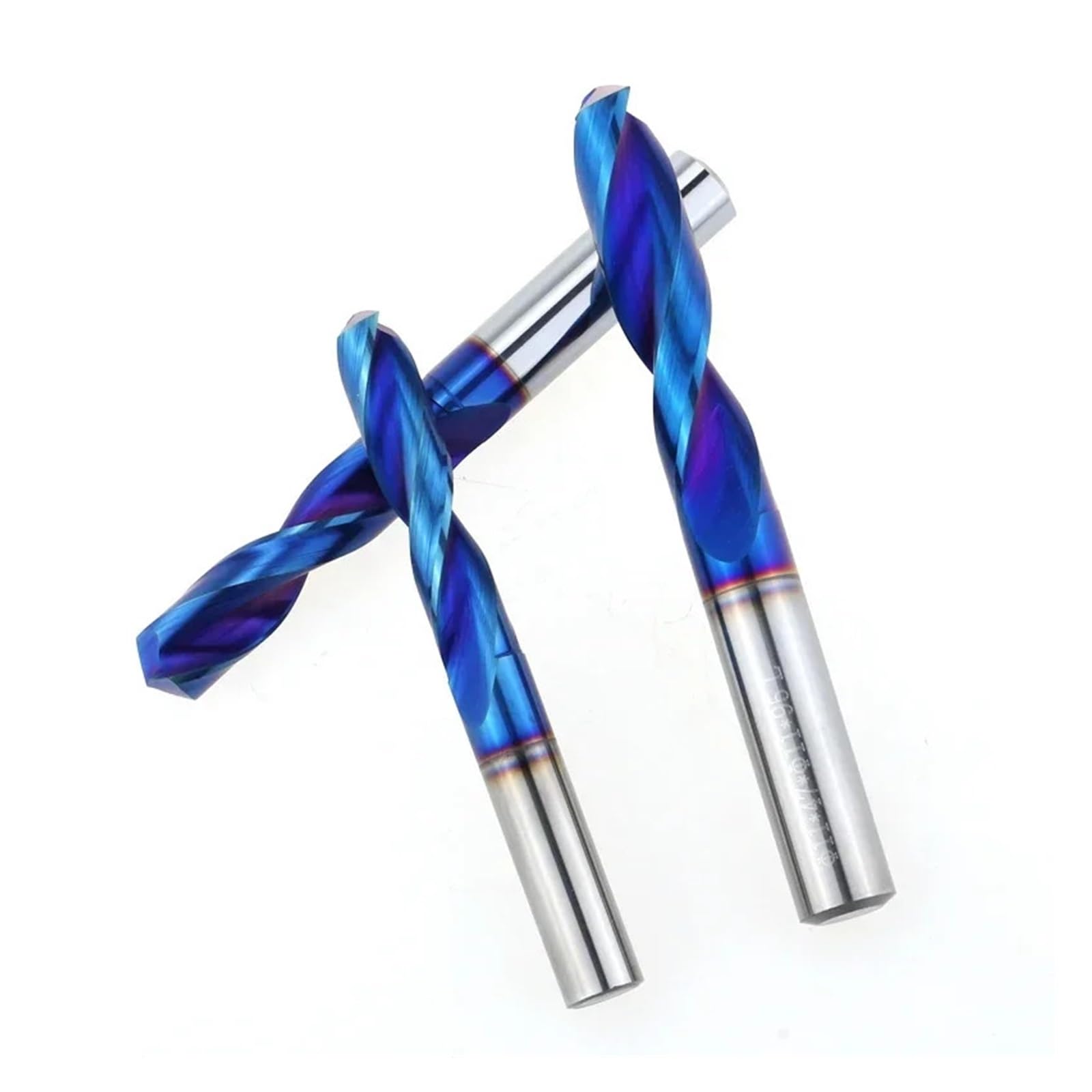Wiertła z węglika wolframu HRC65° Wiertła do metalu do obróbki metali supertwardych, tokarki CNC, narzędzia wiertnicze do stali 0,5-20,0 mm(9.6mm)