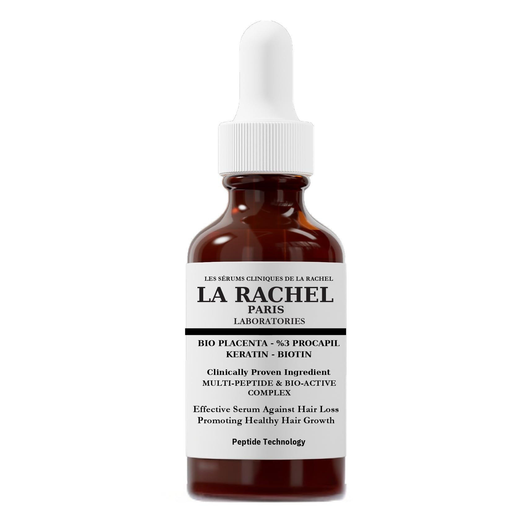 La Rachel Hair Serum for Hair Growth & Loss Prevention - 2-in-1 Formula for Men and Women - Boosts Healthier Hair with Scientifically-Designed Treatment - Effective Hair Care Solution