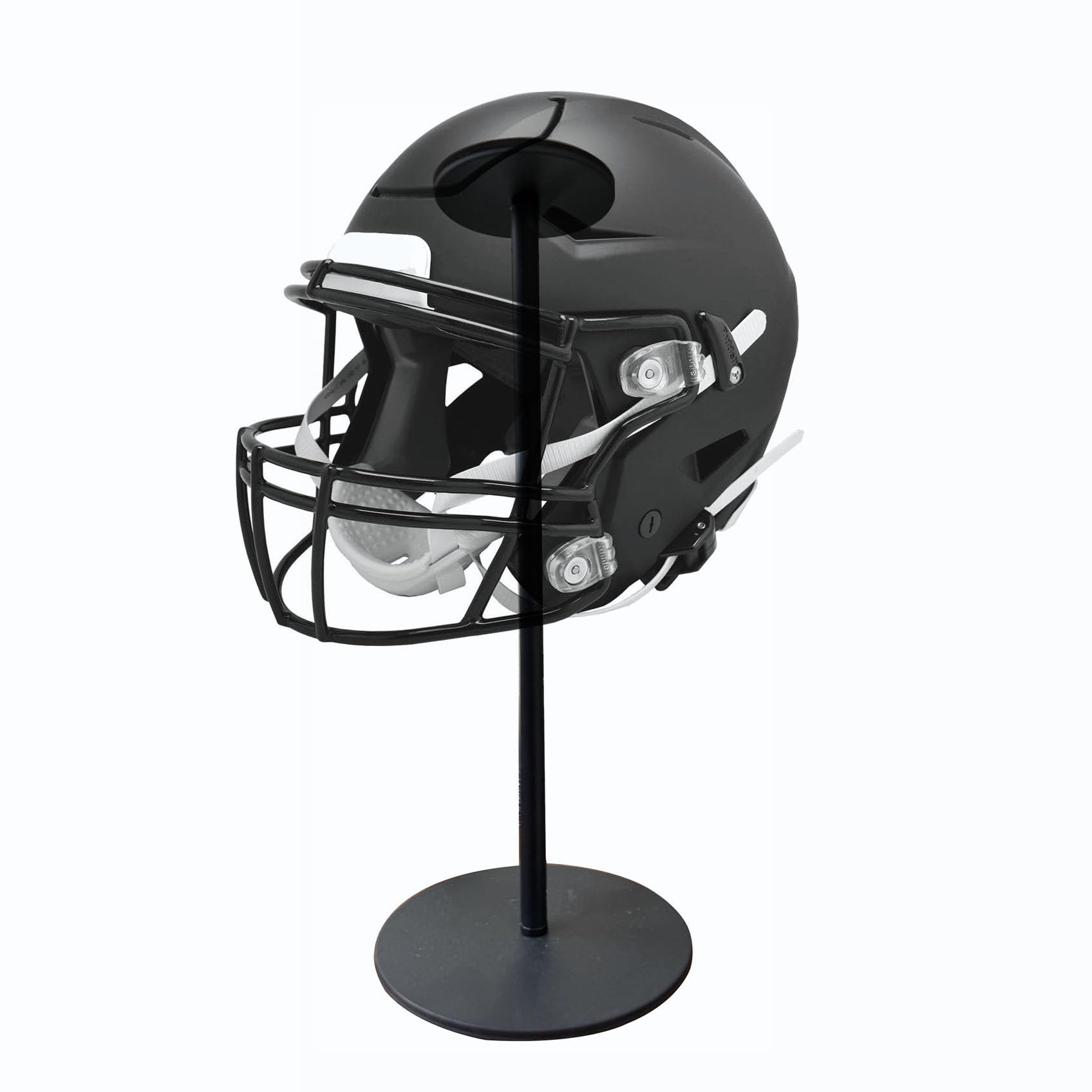 Highcool 6 Pcs Hat Display Wall Mount, Metal Hat Helmet Rack Retail Store Display Shelves Organizer Slat Wall Retail Shop Racks Craft Show Garage - View #8