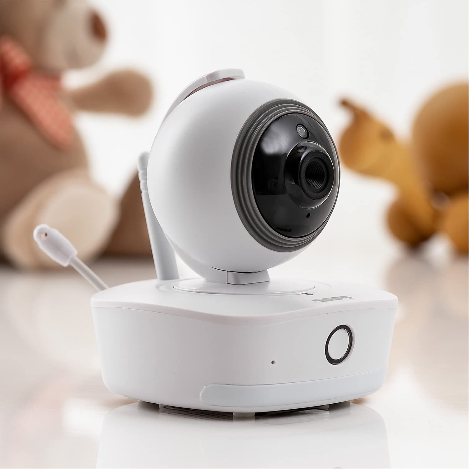 Reer, IP BabyCam Move sprawi, że Twój smartfon stanie się wideoelektroniczną elektroniczną zdalnie sterowaną 330°, możliwość zapisywania danych w Niemczech 80310, biały