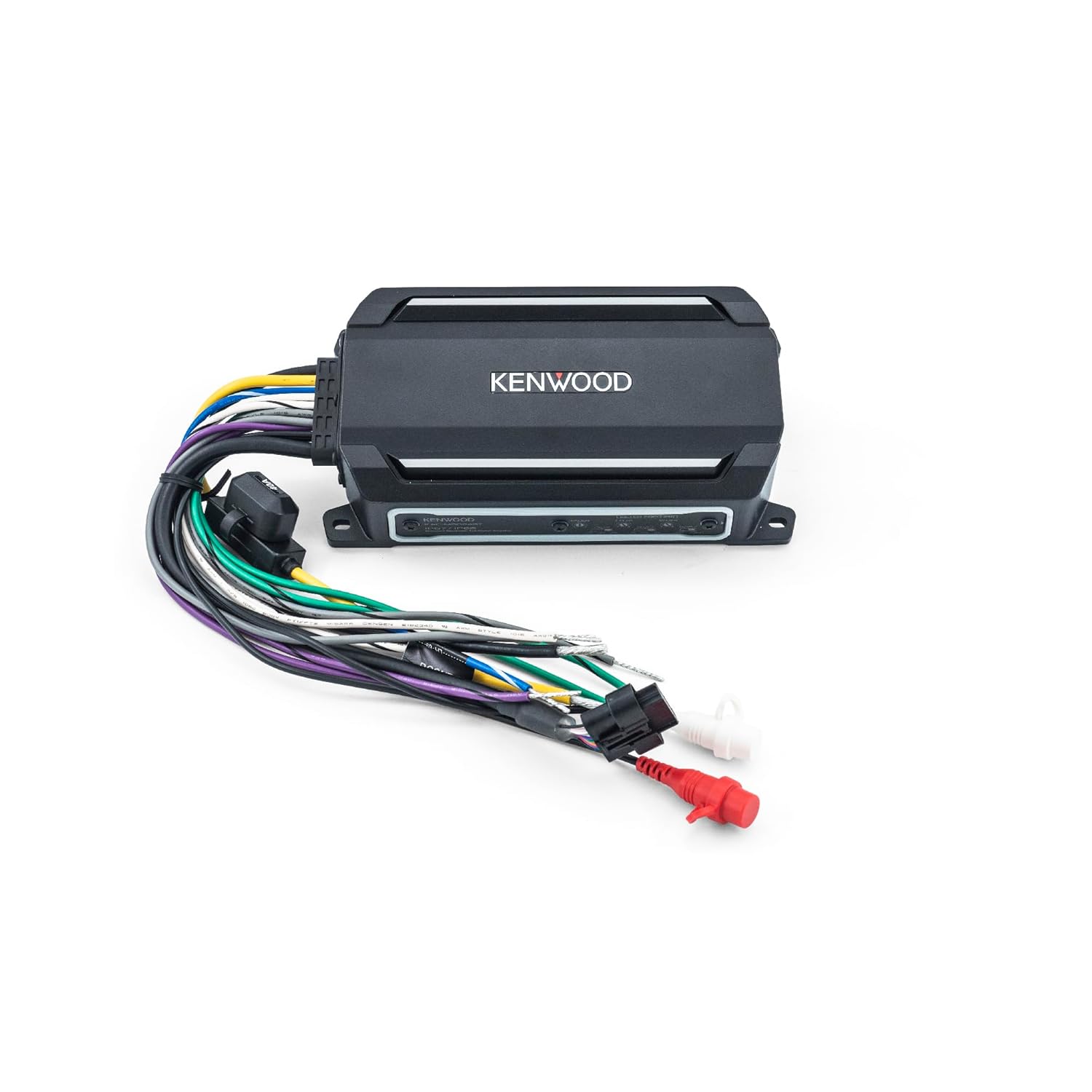 KENWOOD KAC-M5024BT Compact 4-Channel 600 Watt Car Amplifier with Bluetooth Streaming. Built for Marine, ATV and Powersport Applications. Waterproof, Dustproof, Rust Proof and Vibration Proof