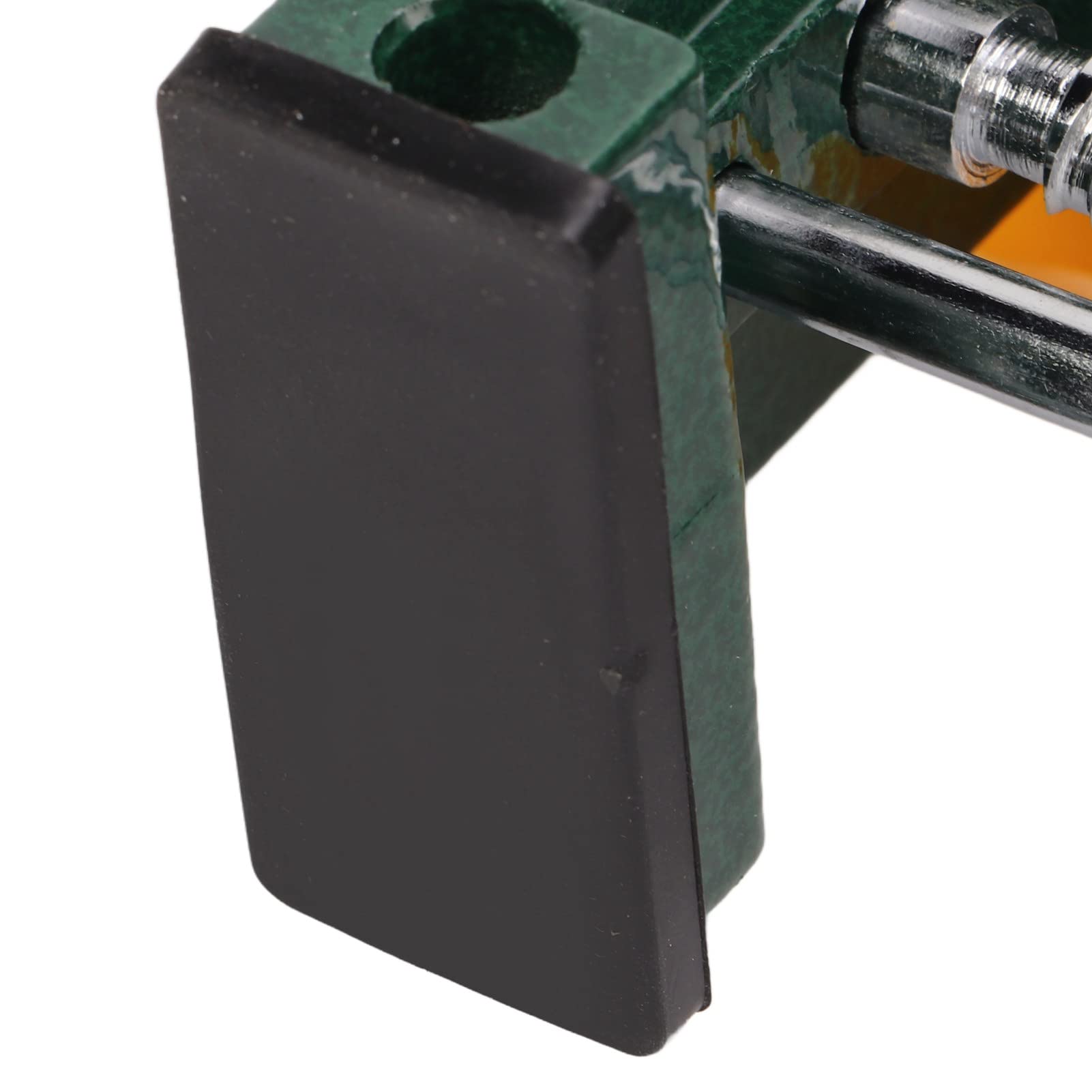 Pelador Multifunción Acero Inoxidable Cortador Corazones Rápido Fácil para Peras Frutas Base Abrazadera Diseño Ergonómico Verde
