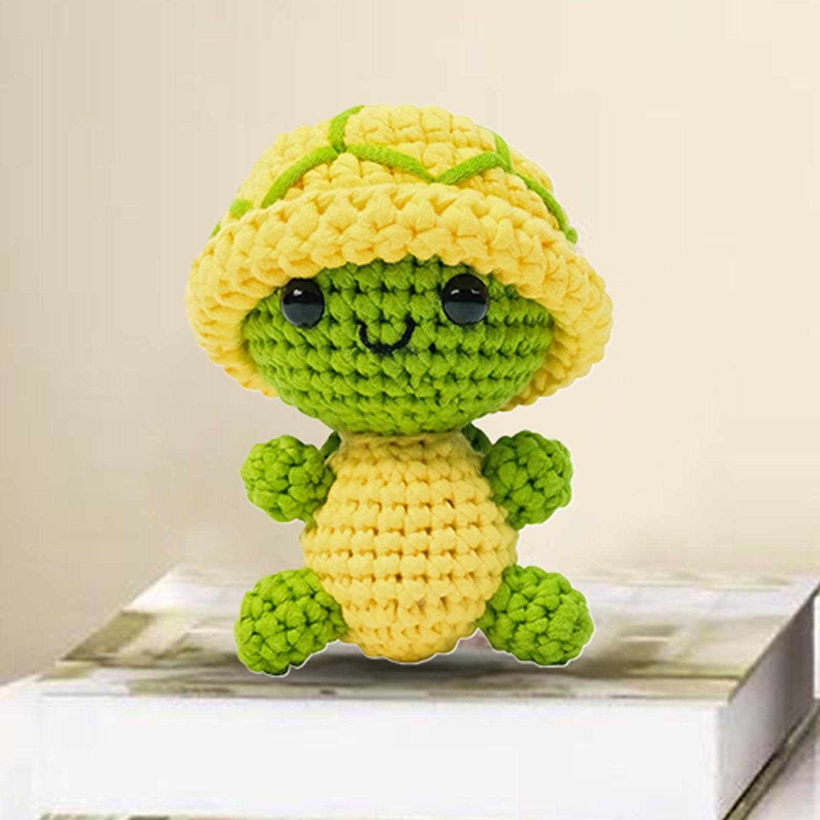 Kit Crochet Débutant Tortue - Kit Complet Animaux Au Crochet Avec Tutoriels Étape Par Étape