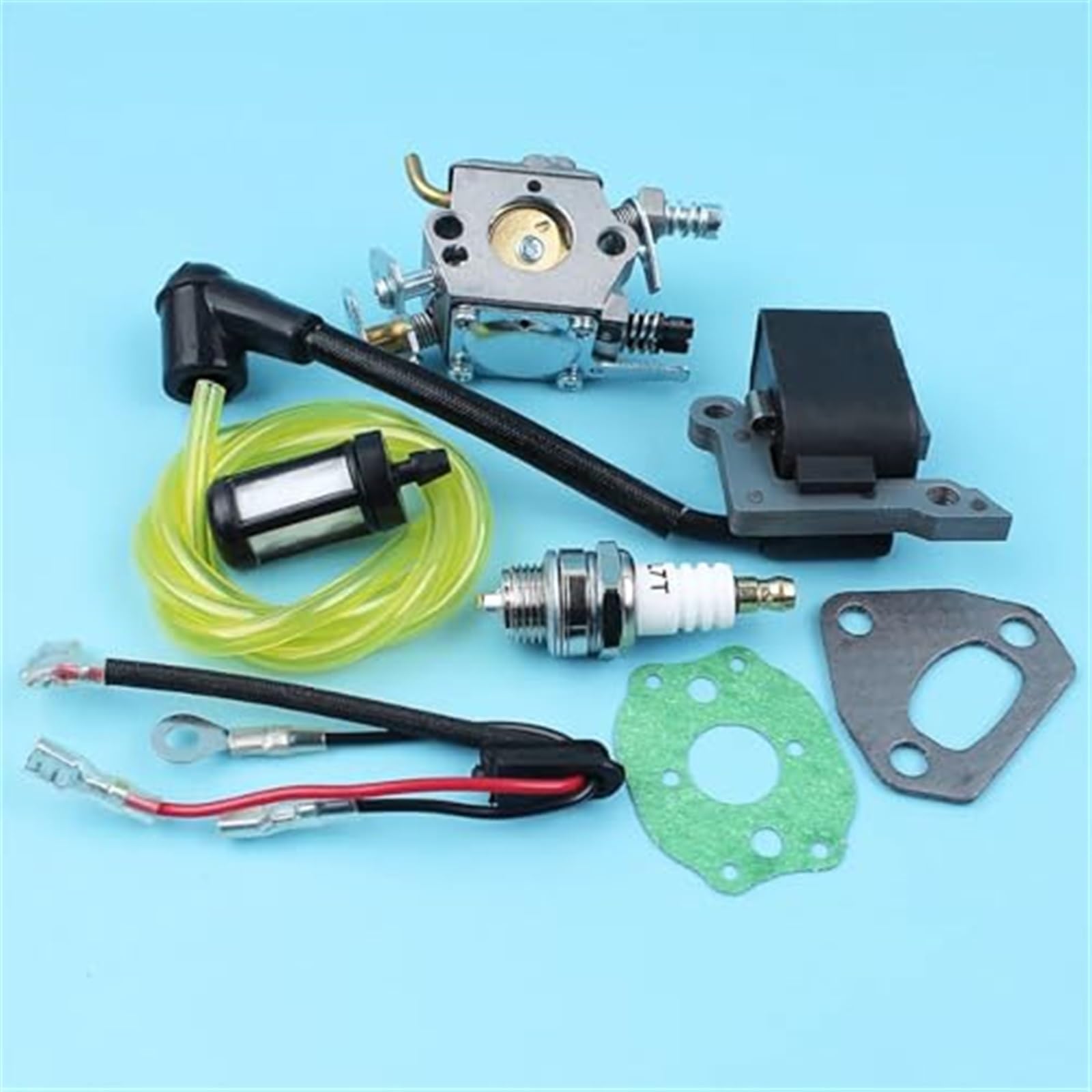 Guarnizione marmitta filtro linea carburante bobina di accensione carburatore, for Husqvarna, 36 41 136 136LE 137 137E 141 141LE 142 142E motosega Ricambi per carburatori