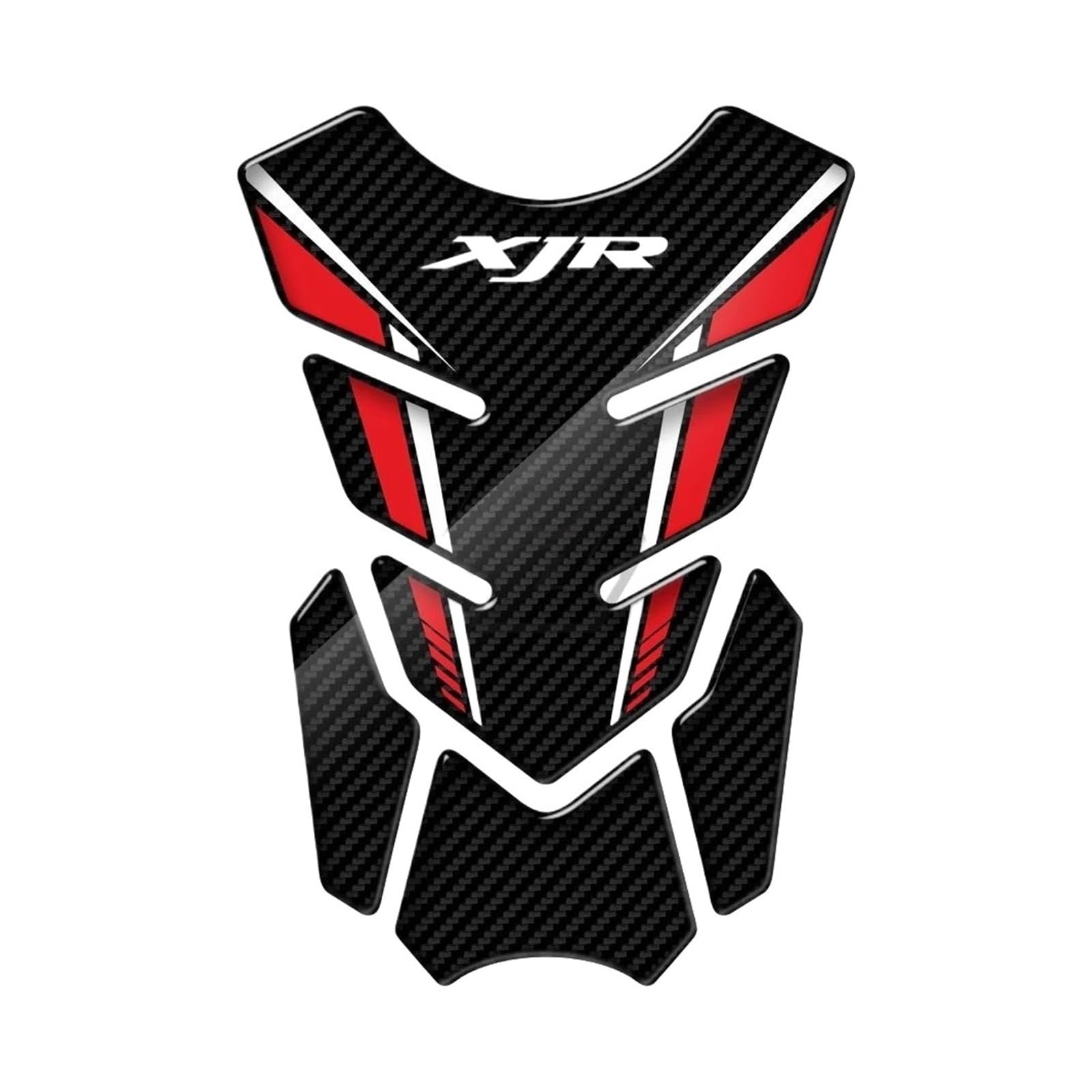 for Yamaha XJR400 XJR1300 XJR1200 XJR 400 1200 1300 3D Decal Gas Tank Pad Protector Sticker(Black3)
