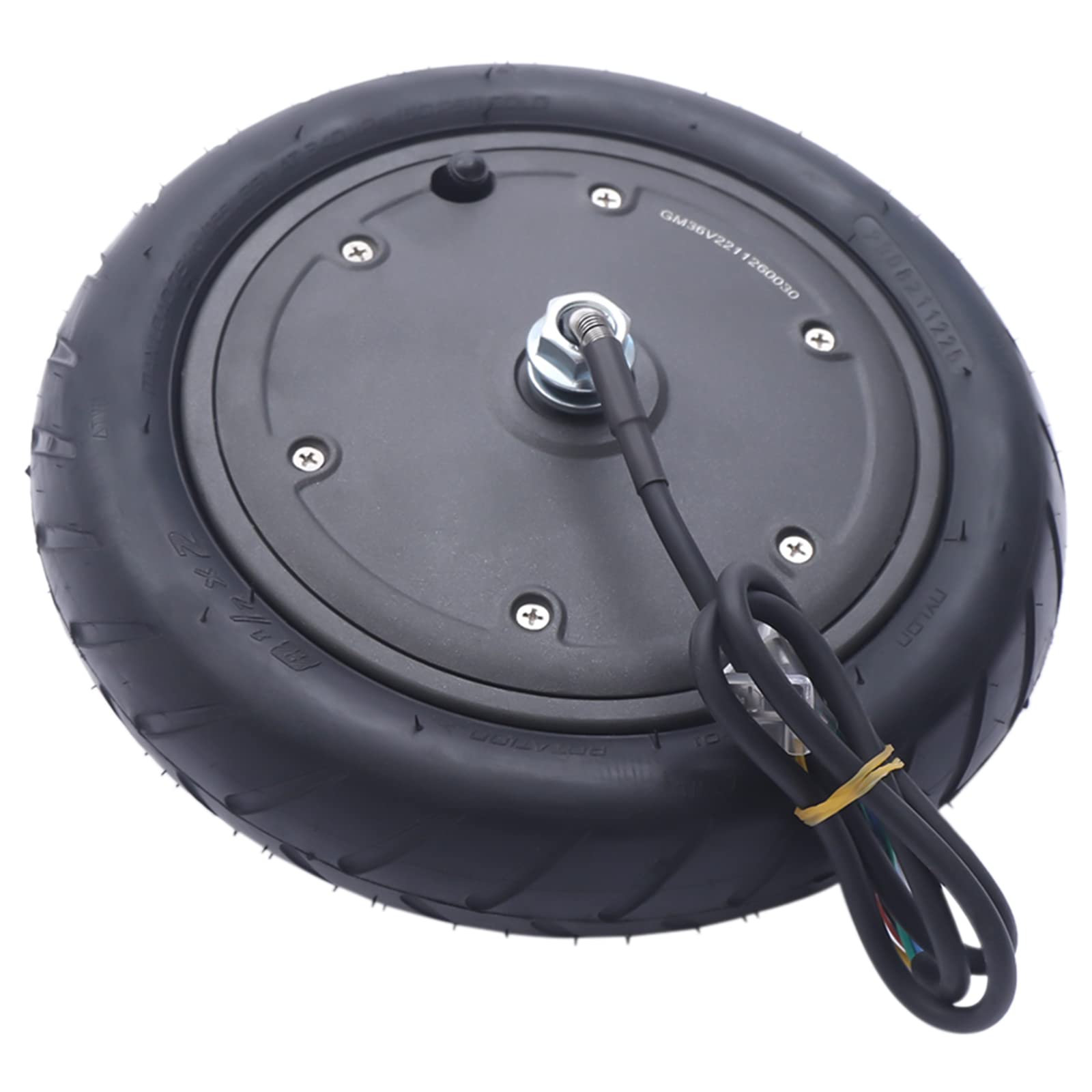 Elektroroller Motor mit Vorderrad 36V 350W Kupferreifen Elektroroller Scooter Zubehör Ersatz von Vorderrad E-Scooter Motor Ersatz kompatibel mit Xiaomi M365 Pro 21 * 21 * 4.7cm