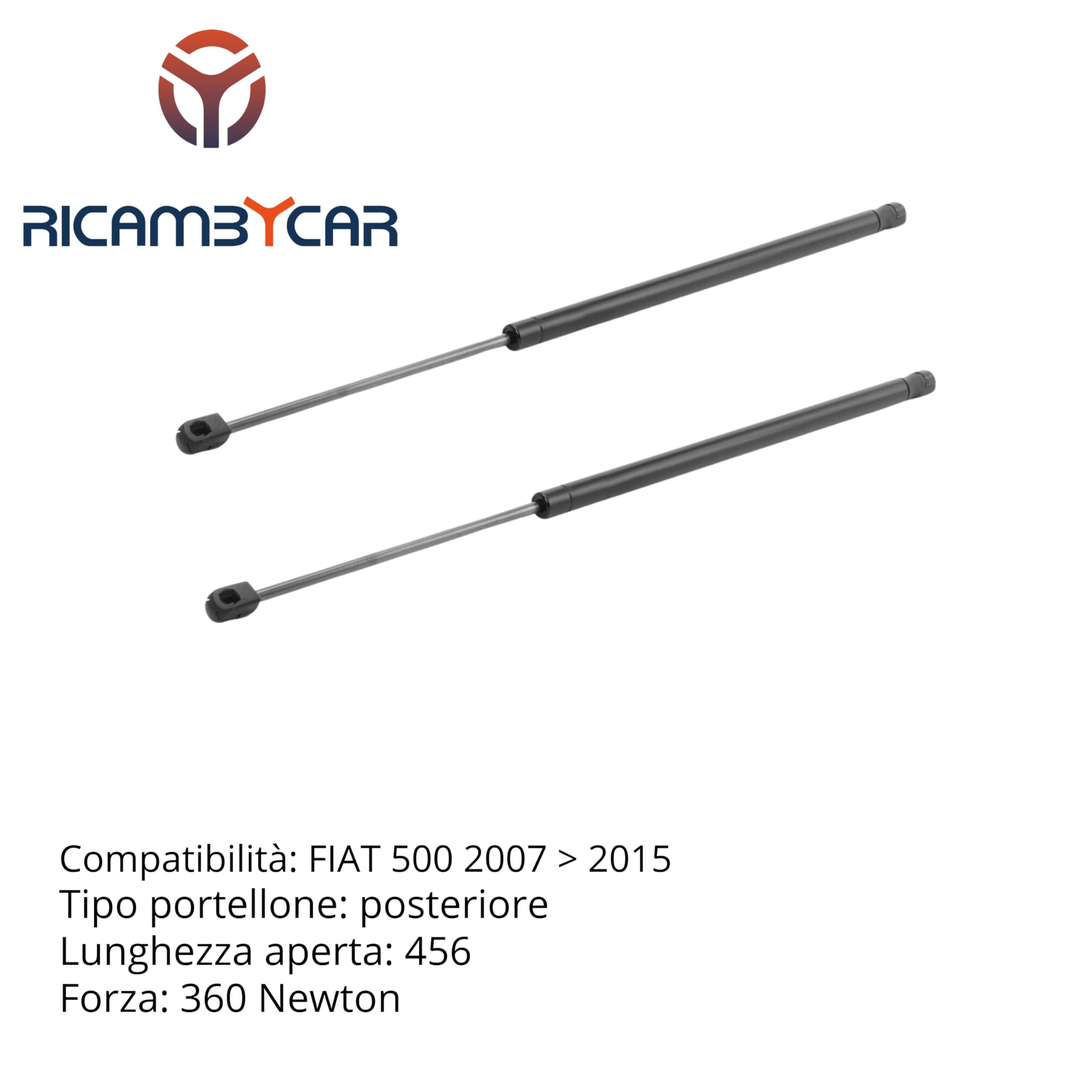 MOLLA A GAS FIAT BRAVO'07 COFANO P. 506L-360N