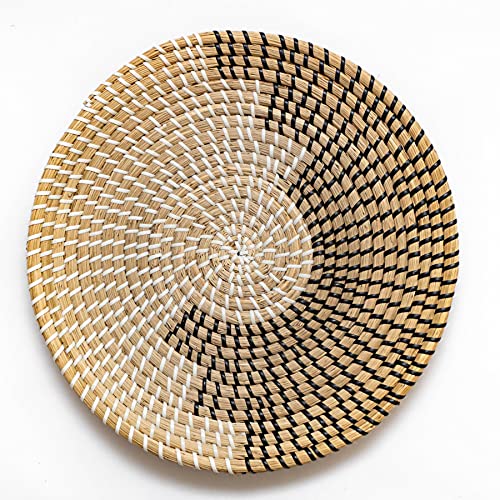 image for TTS For Home Woven Wall Decor - Woven Basket for Wall Decor - Rattan W