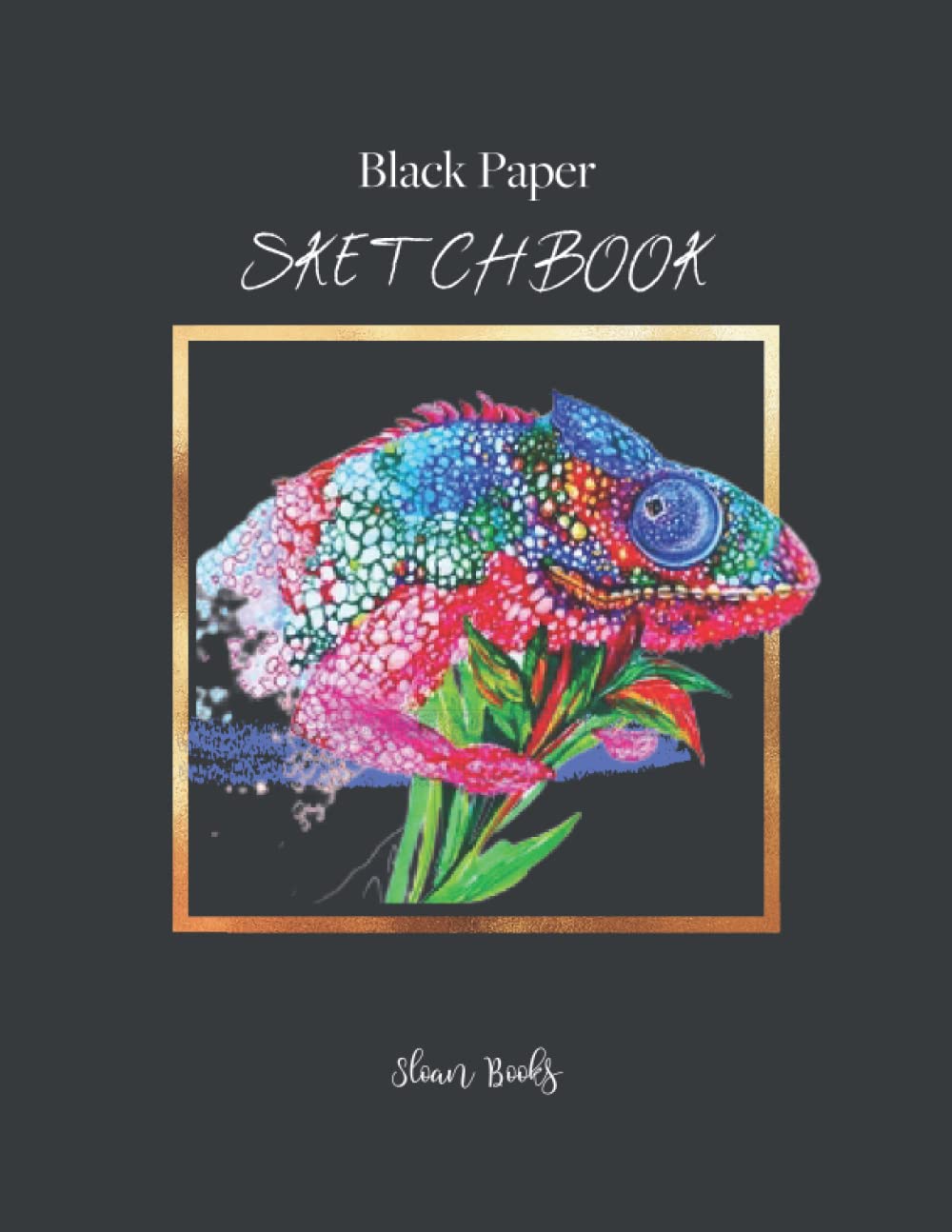 Black Paper Sketchbook: and Journal Sketchpad, Drawing Paper - Doodle Paper for Gel Pens, Chalk, and Colored Pencils (Make you art Standout)