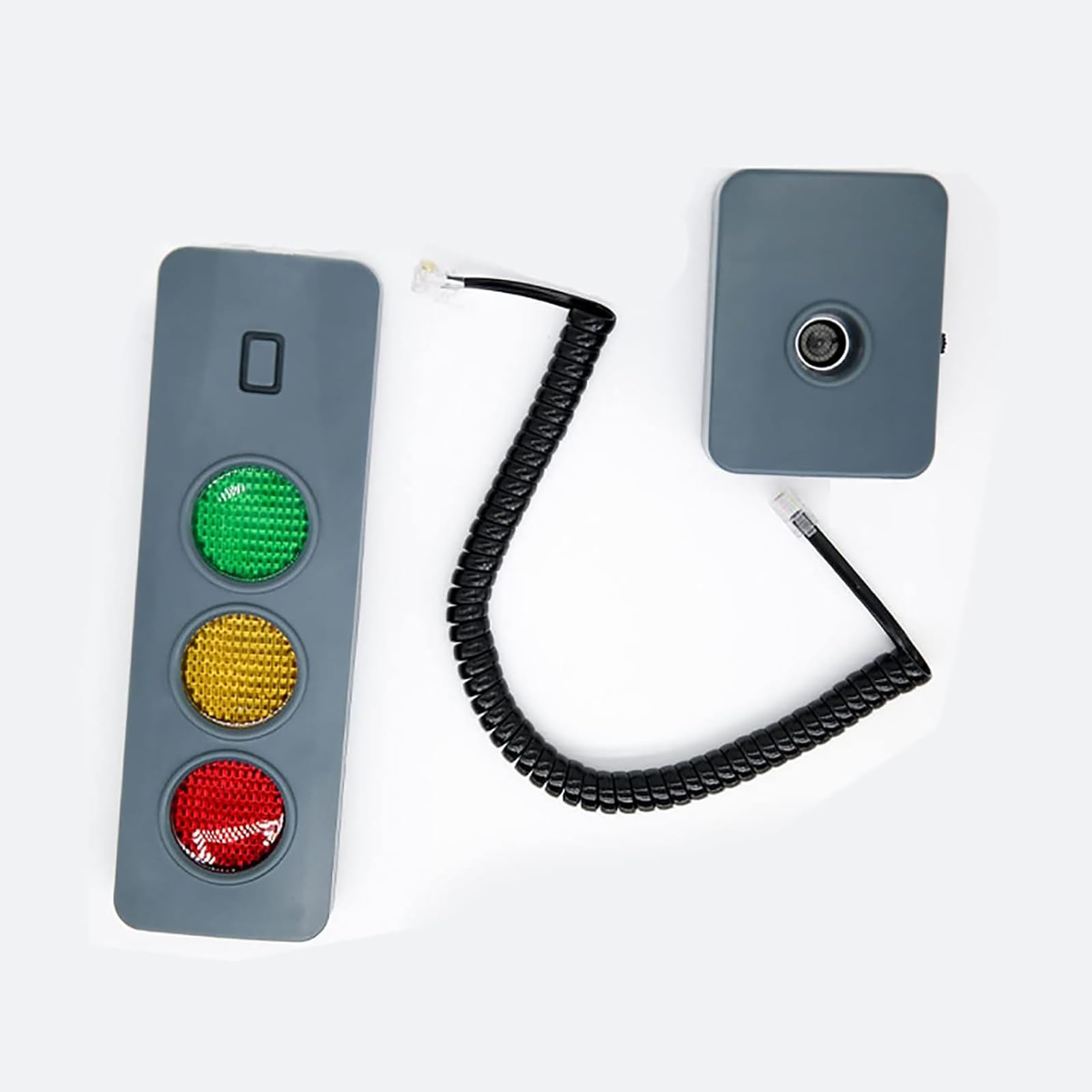 MObyat Alarm asystenta parkowania, montowany na ścianie czujnik parkowania garażowego, z 3-kolorowym światłem LED, szybkie i czułe wykrywanie, do sygnalizacji migania garażu