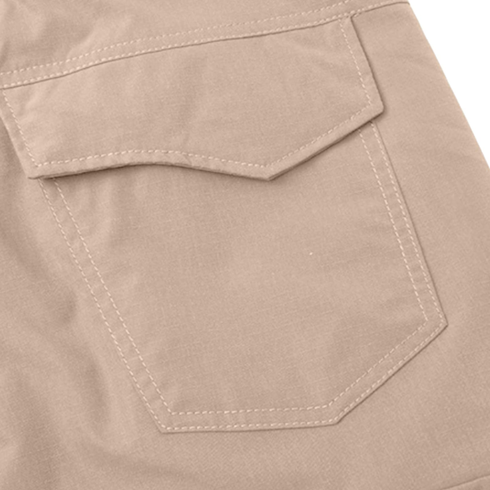 YRxUIAI Pantalon tactique pour homme Pantalon de jogging jambe droite Pantalon de randonnée Imperméable Léger Combat Cargo Pantalon de travail